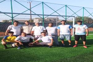 الحجر يتجاوز باحزيم في دوري الفقيد أمين (قانون) الرمضاني للمخضرمين بصلاح الدين