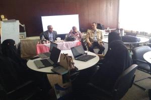 مركز العلوم والتكنولوجيا بجامعة عدن ينظم دورة في التحليل الإحصائي الحديث