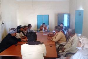 تنفيذي مديرية الروضة يعقد اجتماعه الدوري الثاني للعام 2026م