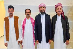 وفد حلف مناطق الواحدي يلتقي عضو قيادة المجلس الرئاسي اللواء عبد الرحمن أبو زرعة المحرمي لتحديد لقاء موسع برئاسة الحلف