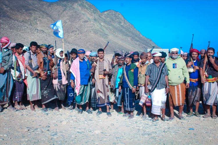 حلف قبائل حضرموت والمقاومة الشعبية يؤمّنون معسكر بارشيد والمواقع الحيوية بمديرية بروم ميفع