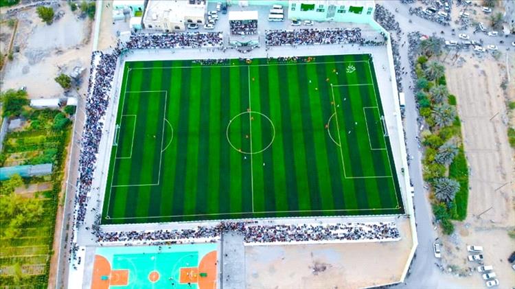 ملعب البرق بتريم يحتضن مواجهة 22مايو وعرفان