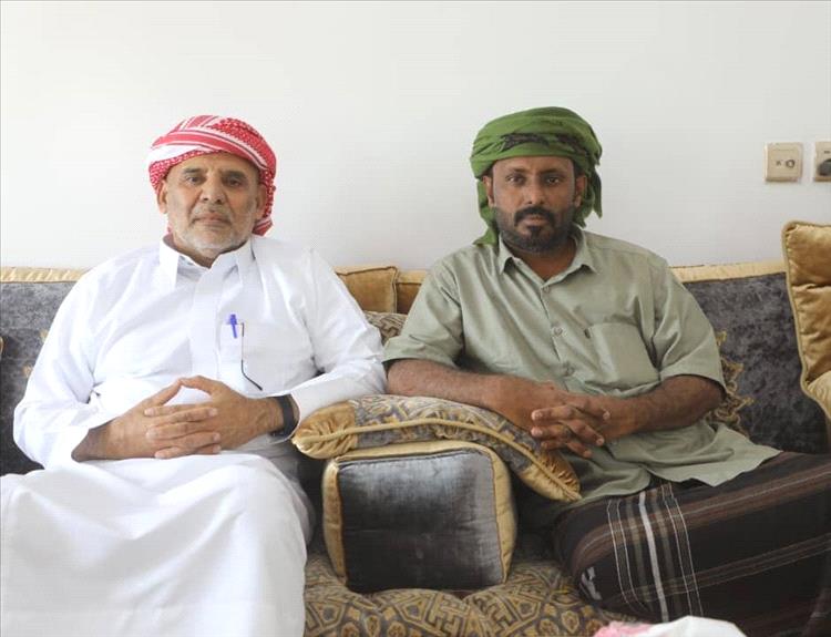الشيخ بن حبريش يستقبل أمين عام مجلس حضرموت الوطني