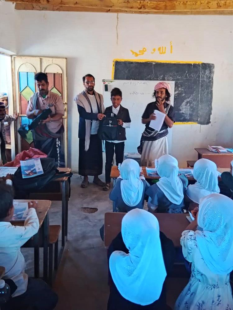 مدير تربية ميفعة يتفقد سير العملية التعليمية في مدرسة الراكة