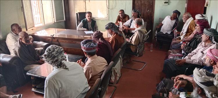 لقاء قبلي بردفان دعت إليه السلطة المحلية يؤكد دعم الأمن ونبذ الفوضى
