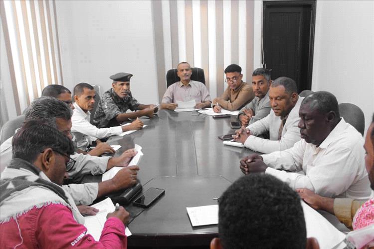 مدير عام بروم ميفع يترأس إجتماع المكتب التنفيذي بالمديرية