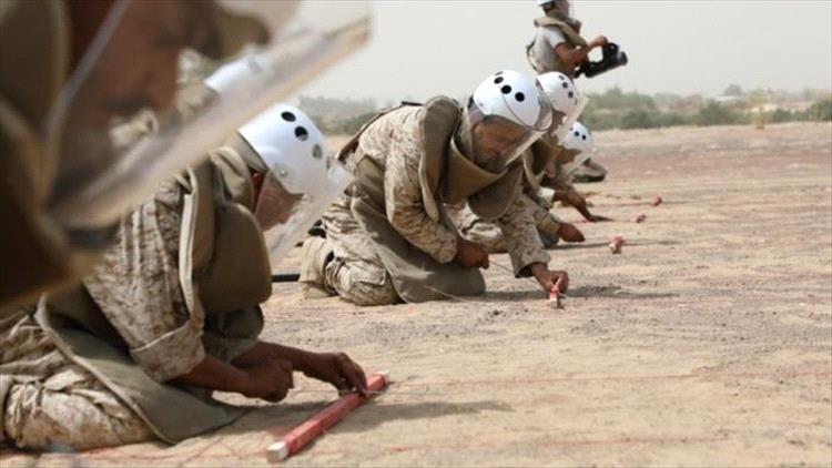 مسام يعلن نزع أكثر من 532 ألف لغم وذخيرة غير منفجرة