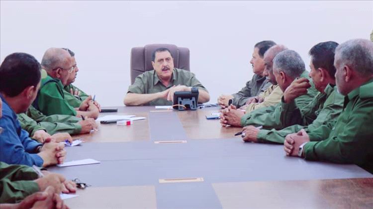 اللواء مطهر الشعيبي يترأس اجتماعًا أمنيًا موسعًا لبحث مستجدات الوضع وتعزيز الأمن والاستقرار في عدن