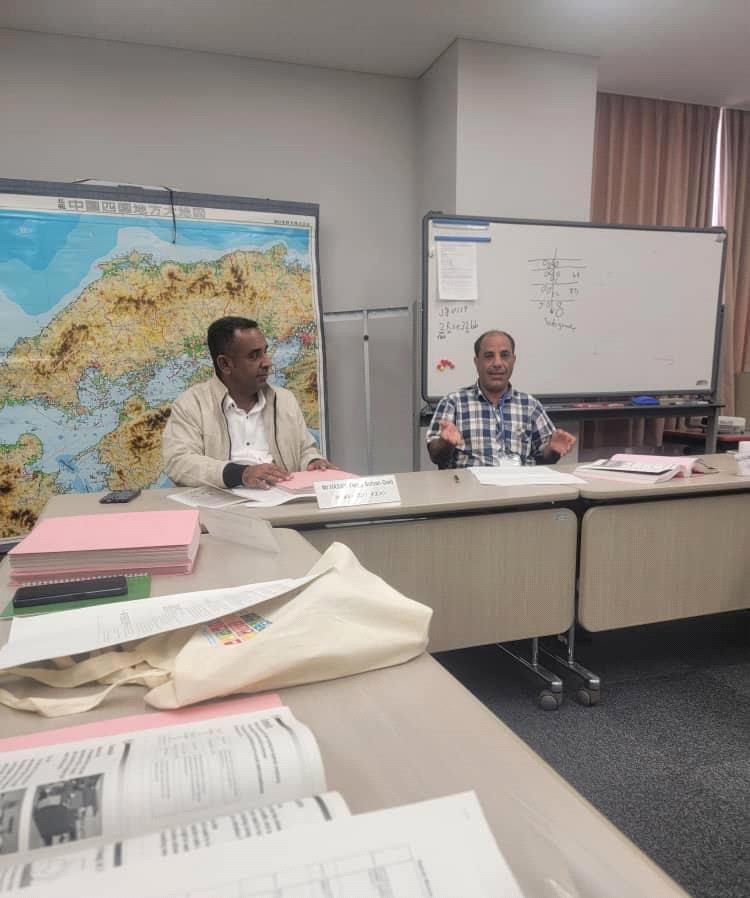 وزارة الأشغال وصندوق صيانة الطرق يشاركان في برنامج تدريبي متخصص لصيانة الطرق في اليابان