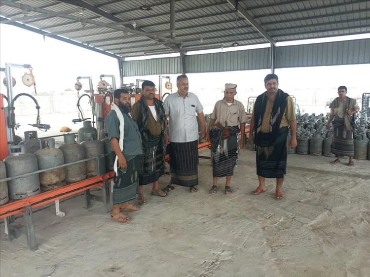 بحضور مدير عام مديرية...افتتاح محطة الوضيع النموذجية للغاز