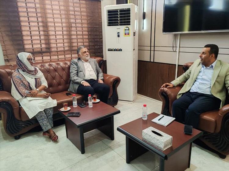 وكيل وزارة الصحة يبحث مع منظمة الصحة العالمية تعزيز الشراكة الصحية #عدن_الغد 