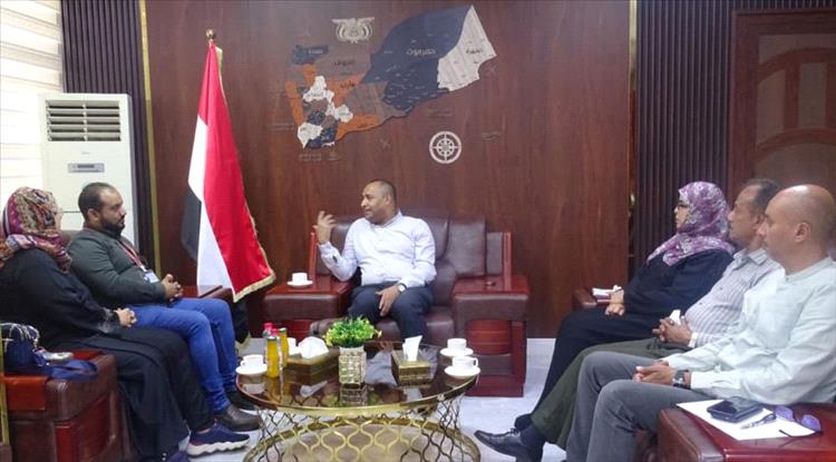 وكيل وزارة الصناعة والتجارة يبحث مع شركاء دوليين دعم تنمية الصادرات اليمنية