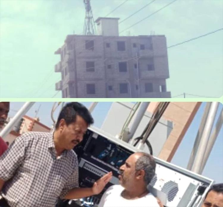 مدير عام رضوم يثمن جهود المحافظ ابن الوزير ومدير عام مؤسسة الاتصالات بالمحافظة