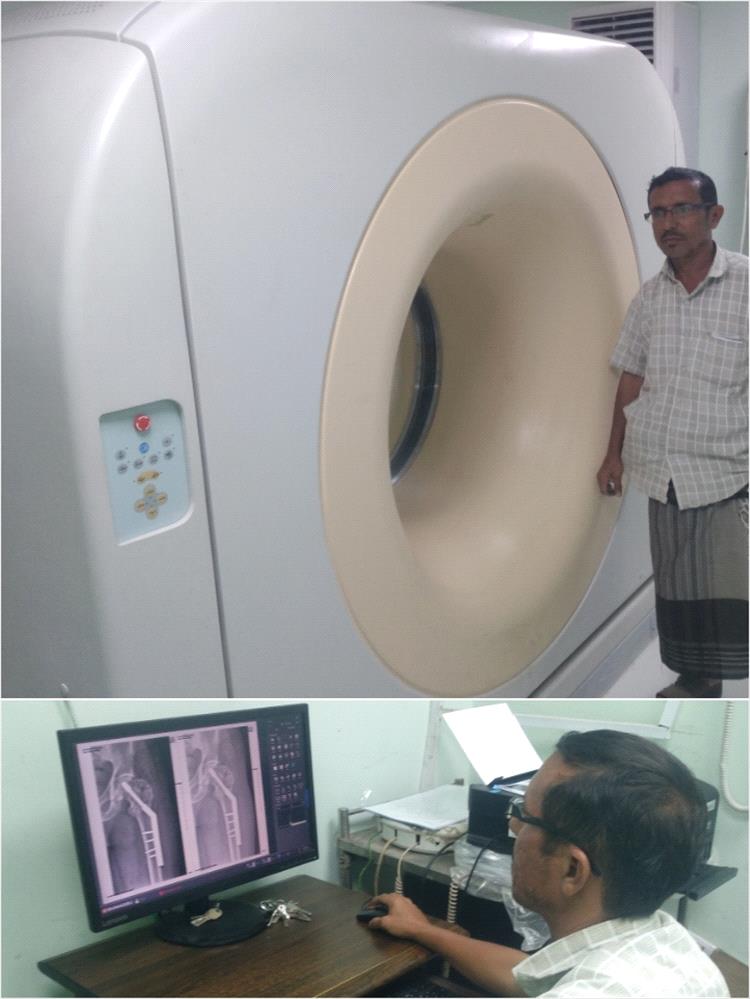 اختتام الدورة التدريبية لفنيين الأشعة المقطعية بهيئة مستشفى الرازي بأبين