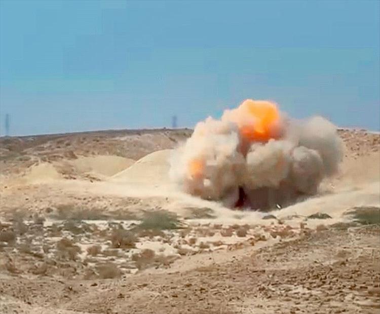 المكلا: الفرق الهندسية لمشروع «مسام» تتلف 1531 لغماً ومخلفات حربية