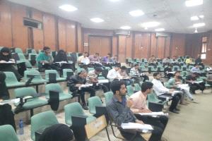 كليةُ الحقوقِ تختتمُ امتحاناتِ الفصلِ الدراسي الأول، من العام الجامعي: 2025-2026م