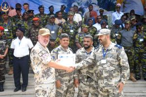 خفر السواحل اليمني يختتم مشاركته في عمليه الجاهزية (K-OSR 26)