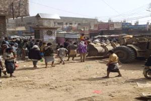 حملة أمنية ومؤسسية شاملة لإزالة العوائق المرورية في مديرية لودر