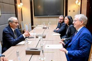 عضو مجلس القيادة محمود الصبيحي يلتقي سفير جمهورية المانيا الاتحادية