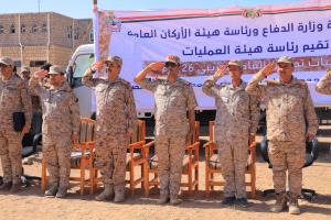 رئيس هيئة الأركان يشهد تدشين العام التدريبي والقتالي 2026 في هيئة العمليات ودوائرها