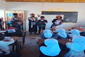 مدير تربية ميفعة يتفقد سير العملية التعليمية في مدرسة الراكة