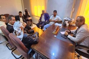 الأمين العام يطلع على مستوى نشاط مكتب الصحة والخدمات الطبية بشبوة