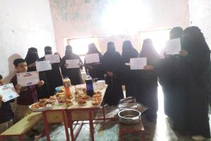 جمعية باتيس لتنمية قدرات المرأة تحتفل بتخرّج الدفعة الأولى من دورة الحاسب الآلي – أبين