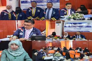 الباحث مساعد منصور الأغبري يحصد الماجستير بامتياز من جامعة عدن