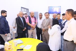 الوكيل العامري يدشن قسم التخطيط السمعي بأحدث جهاز تخطيط السمع ABR بمركز السمع والمعالجات النطقية بحضرموت الوادي