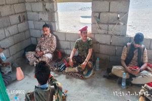 الحييد والمسهرج يتفقدان النقاط والجاهزية الأمنية للخط الساحلي الدولي شرق أبين