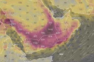 تحذير فلكي من موجة غبار وبرد شديد على اليمن ابتداءً من هذا الموعد