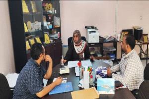 نزول ميداني لفريق من الهيئة العليا للأدوية والمستلزمات الطبية المركز الرئيسي–عدن الى مخازن البرنامج الوطني للإمداد الدوائي