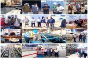 مدير صناعة لحج يشيد بمنتجات مصنعي بن دول للحديد والطماطم والمشروبات