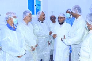 الجمحي والعطيشي يفتتحان قسم حضانة الأطفال بمستشفى غيل باوزير العام