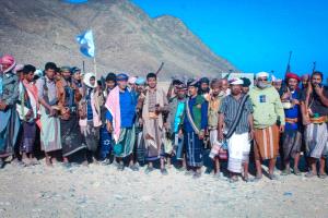 حلف قبائل حضرموت والمقاومة الشعبية يؤمّنون معسكر بارشيد والمواقع الحيوية بمديرية بروم ميفع