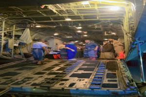 طائرة طبية سعودية مجهزة تنقل خمسة جرحى من مصابي تفجير موكب العميد حمدي شكري