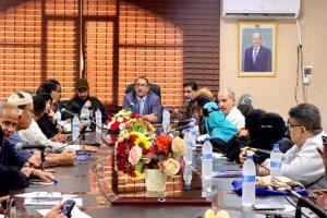 تنفيذي لحج يؤكد اهمية الحفاظ على السكينة العامة وصون النسيج المجتمعي