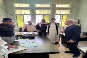 رئيس نيابة استئناف حضرموت يطّلع على مستوى الانضباط وسير العمل في النيابات الابتدائية بساحل المحافظة