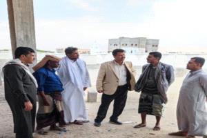 فريق فني ينفذ نزولًا ميدانيًا لإعداد الترتيبات الأولية لعدد من المشاريع بمديرية رضوم