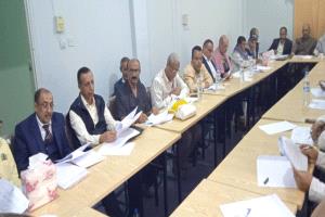 فرع النقابة يعقد اجتماعه السنوي لتقييم الأداء وتعزيز العمل النقابي والمؤسسي