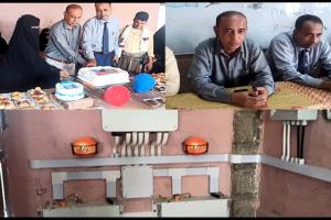 مدير عام التربية أبين ومدير عام زنجبار يفتتحان تشغيل منظومة الطاقة الشمسية بمدرسة سعد بن أبي وقاص