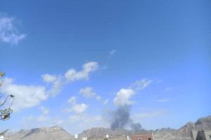 عاجل : غارات جوية غرب المكلا على حدود شبوة الساحلية