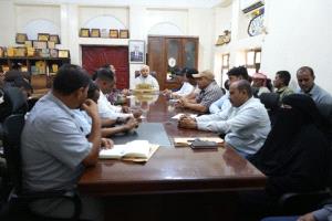 تنفيذي ارخبيل سقطرى يناقش مستجدات الأوضاع والتحديات الراهنة