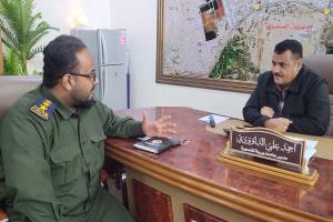 مدير عام المنصورة يشدد على ضرورة تثبيت دعائم الأمن والإستقرار والحفاظ على الممتلكات