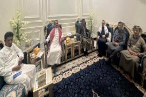 رئيس مجلس الشورى يستقبل قيادة مجلس شبوة الوطني العام