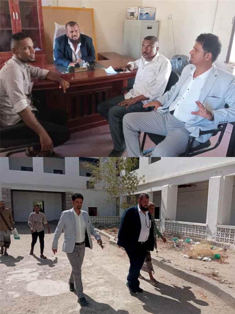 بتوجيهات الرباش..الجنيدي يستهل الدوام بجولة رقابية على مرافق أبين"