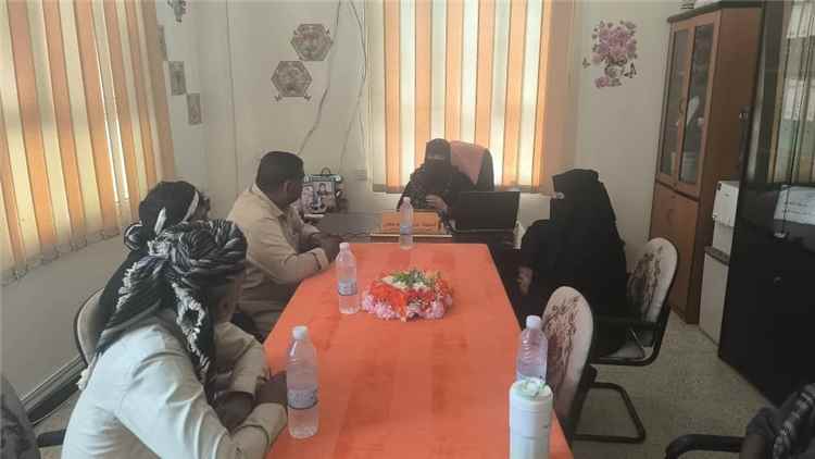 نائب مدير عام الشؤون الاجتماعية والعمل بأبين يطّلع على أنشطة