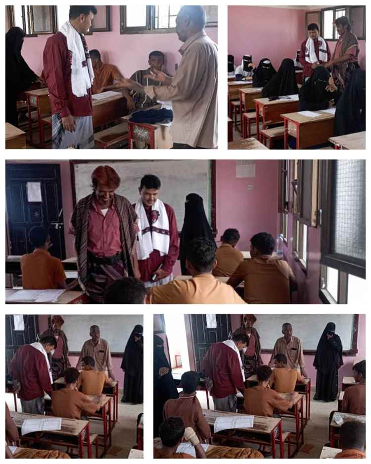 مدير منطقة شقرة يدشّن امتحانات الثانوية العامة ويشيد بحسن ال