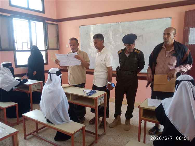 مدير عام مديرية بروم ميفع بمعية مدير إدارة التربية والتعليم 