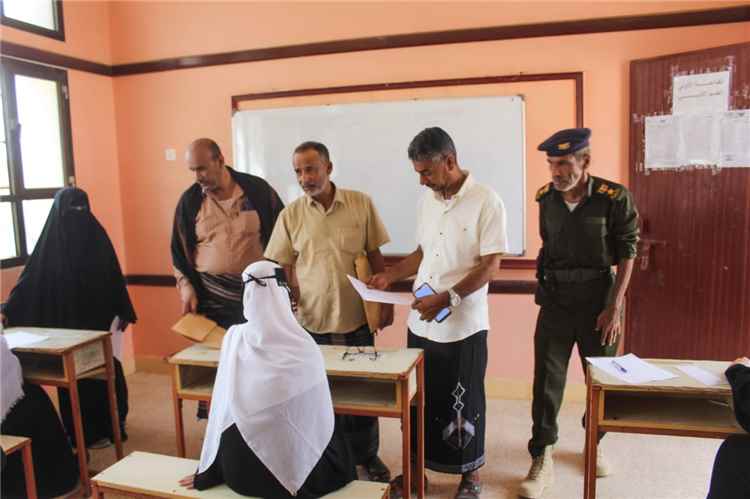مدير عام بروم ميفع يدشن بدء إختبارات إنهاء مرحلة الثانوية با